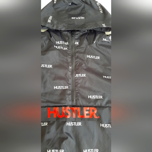 Reason Clothing X Hustler Half Zip Windbreaker Jacket - Picture 5 of 9